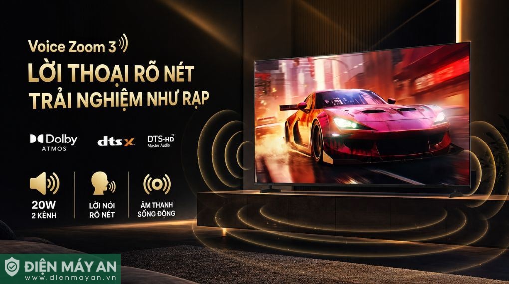 Google Tivi Sony 4K 55 inch K-55XR33VM2